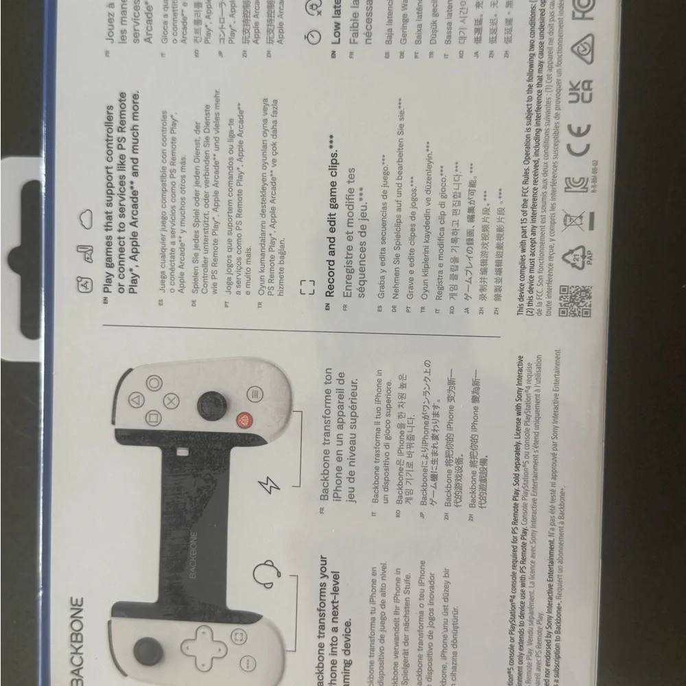 Sony Blue and White Handheld Gaming Console